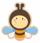 Preview: Einlegepuzzle ""Bienchen""